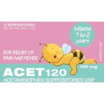 ACET 120 mg Suppositories