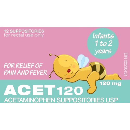 ACET 120 mg Suppositories